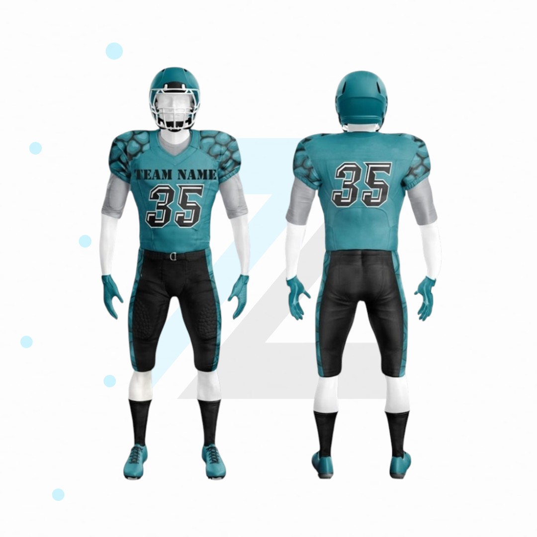 Velocity-Armor American Football Uniform | Speed angle 3